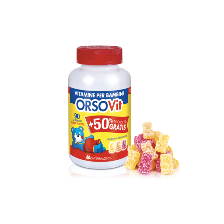 Orsovit Caramelos Gomosos Suplemento Alimenticio 90 Piezas