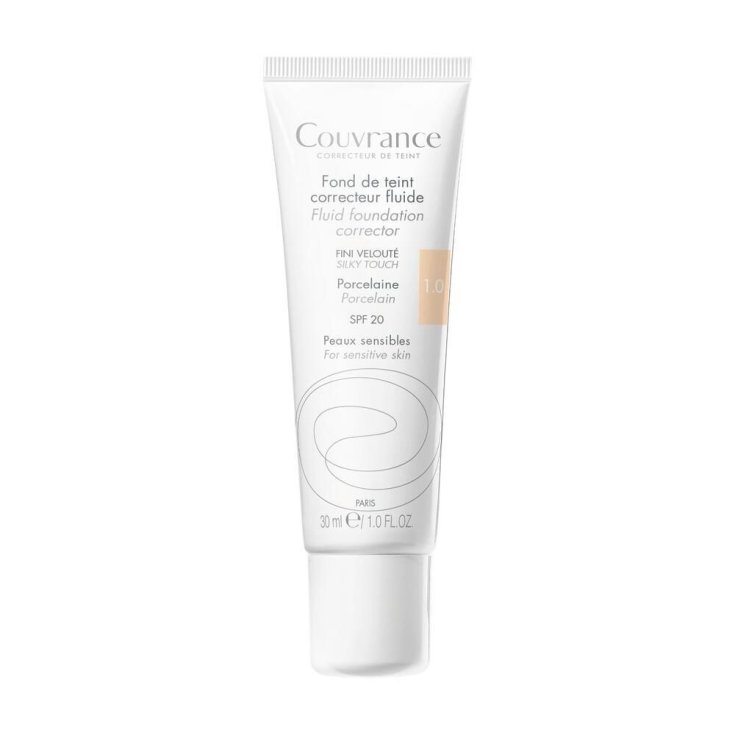 Couvrance Fluid Corrector Foundation 01 Avène Porcelain 30ml