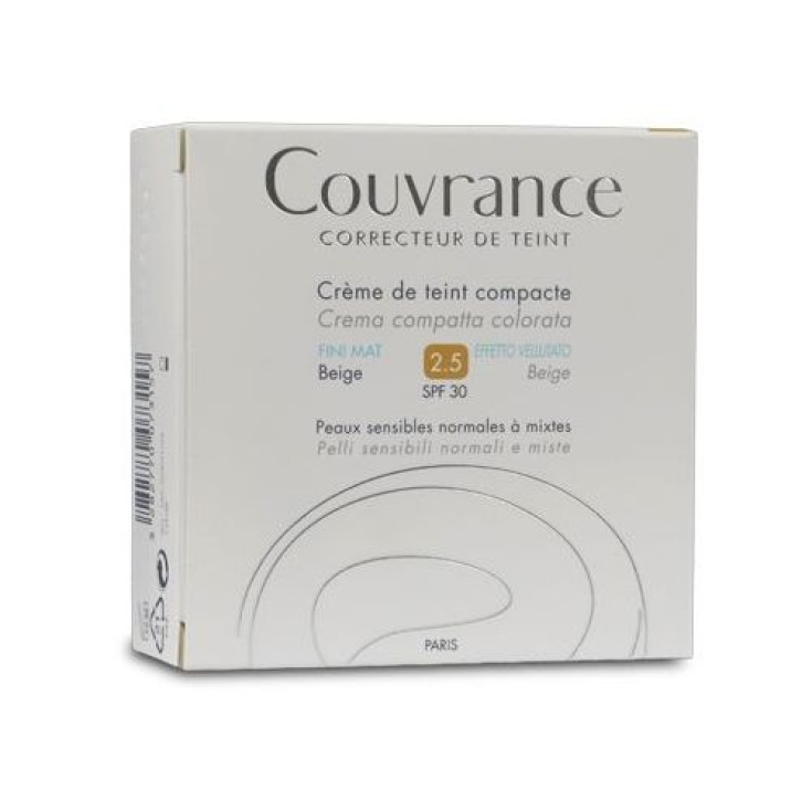 Couvrance Compacto Color Crema Confort Avène Beige