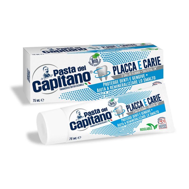 Pasta Del Capitano Placa Y Caries Dr. Ciccarelli 75ml