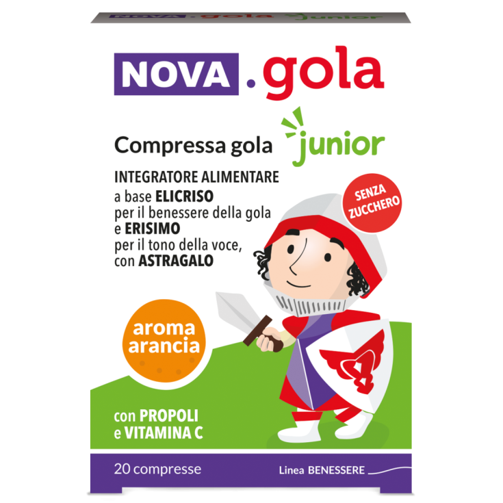 Nova Gola Naranja / vit C 20cpr