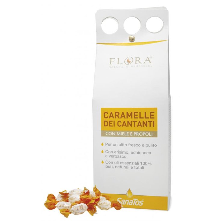 Flora Caramelos De Los Cantantes 200g