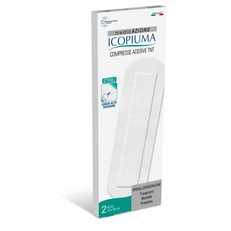 Desa Pharma Icopiuma Tnt Venda Adhesiva 10x30cm 2 Piezas