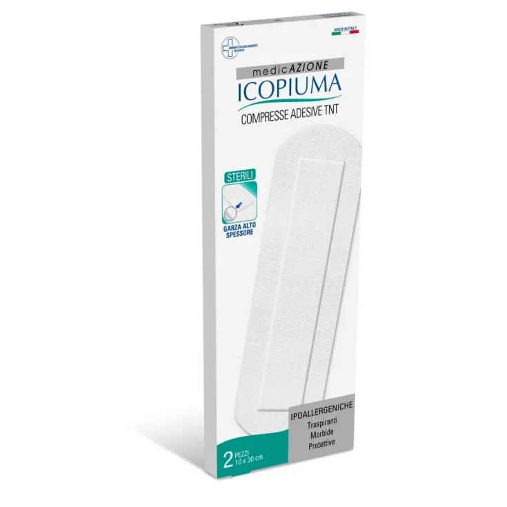 Desa Pharma Icopiuma Tnt Venda Adhesiva 10x30cm 2 Piezas
