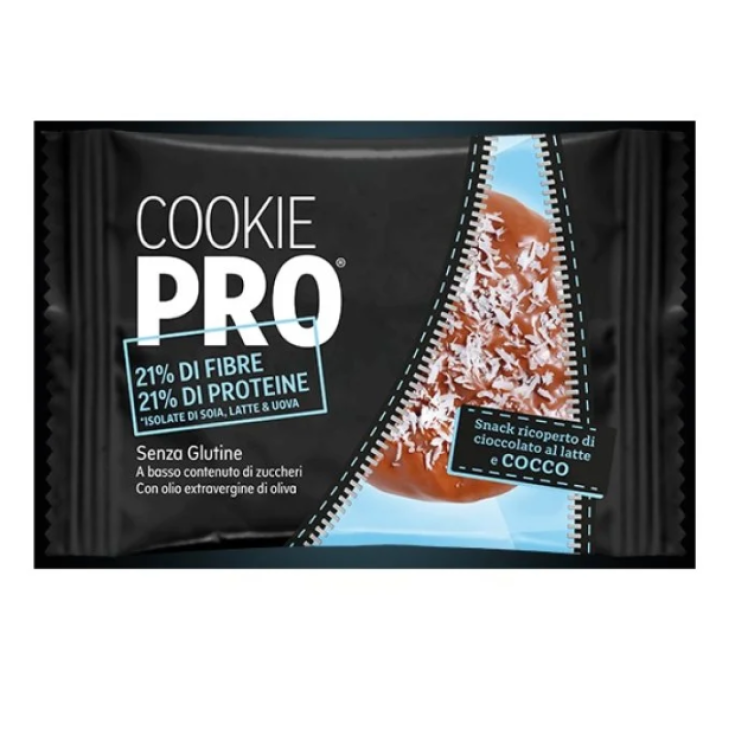 Cookie Pro Snack Coco Recubierto de Chocolate con Leche Monodosis 10g