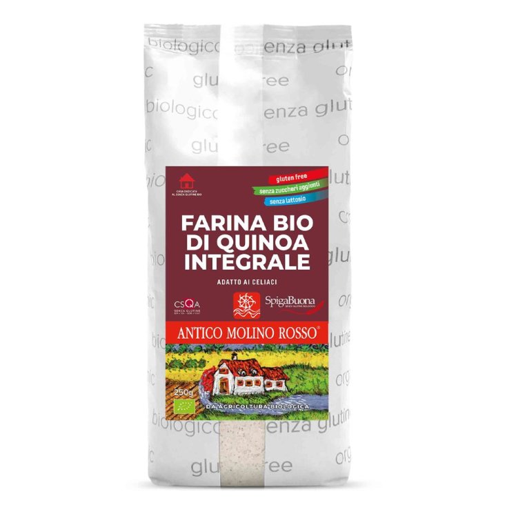 SpigaBuona Harina de Quinoa Integral Ecológica Sin Gluten 250g