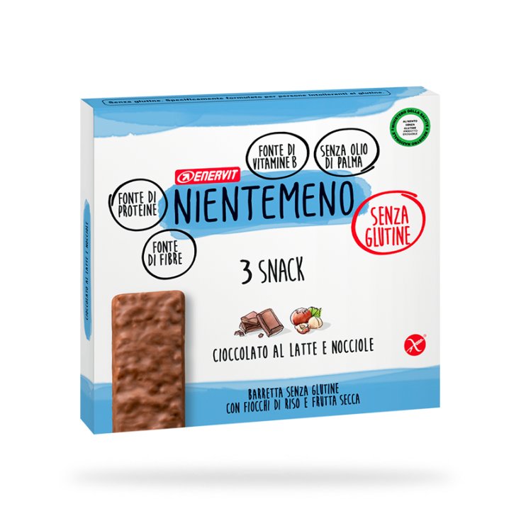 No less Enervit Chocolate Con Leche Y Avellanas 3x33g