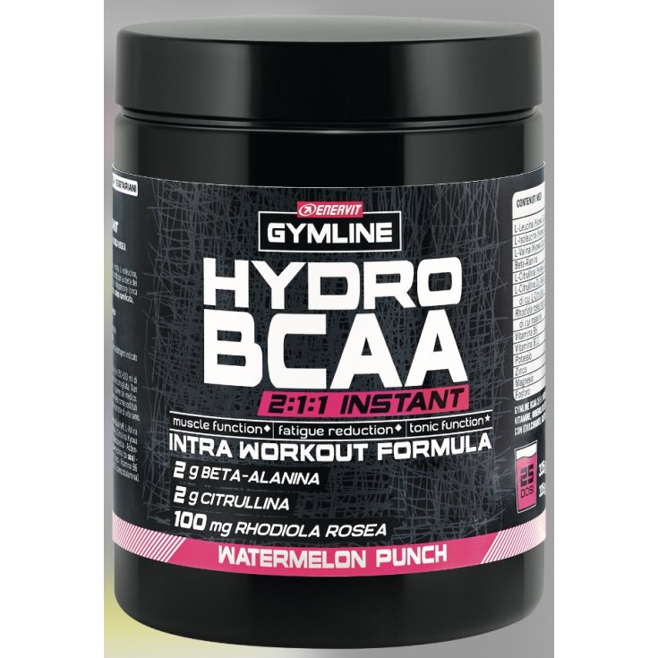 Hydro BCAA 2:1:1 Sandía Instantánea Enervit Gymline 335g