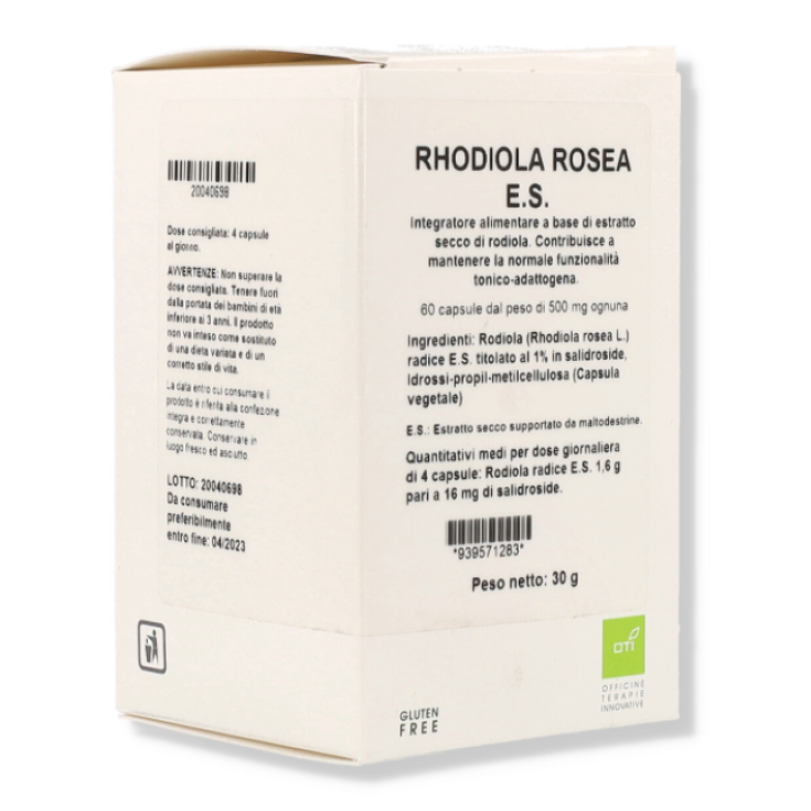 Rhodiola Rosea ES OTI 60 Capsulas de 500mg