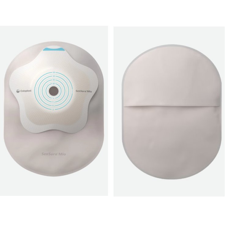 Coloplast SenSura Mio Convex Flip One-piece Para Midi Urostomía Tamaño 10-40mm
