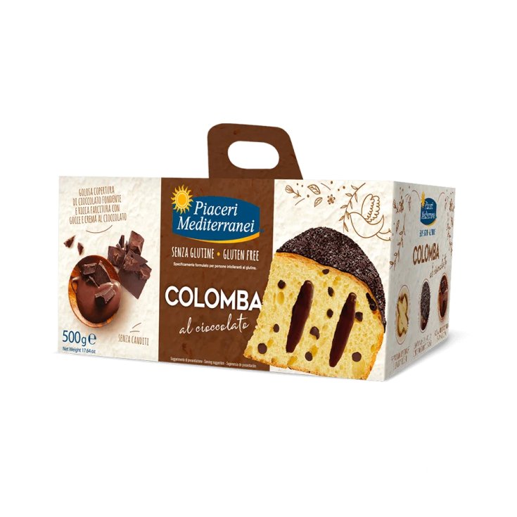 Piaceri Mediterranei Colomba con Chocolate Sin Gluten 500g