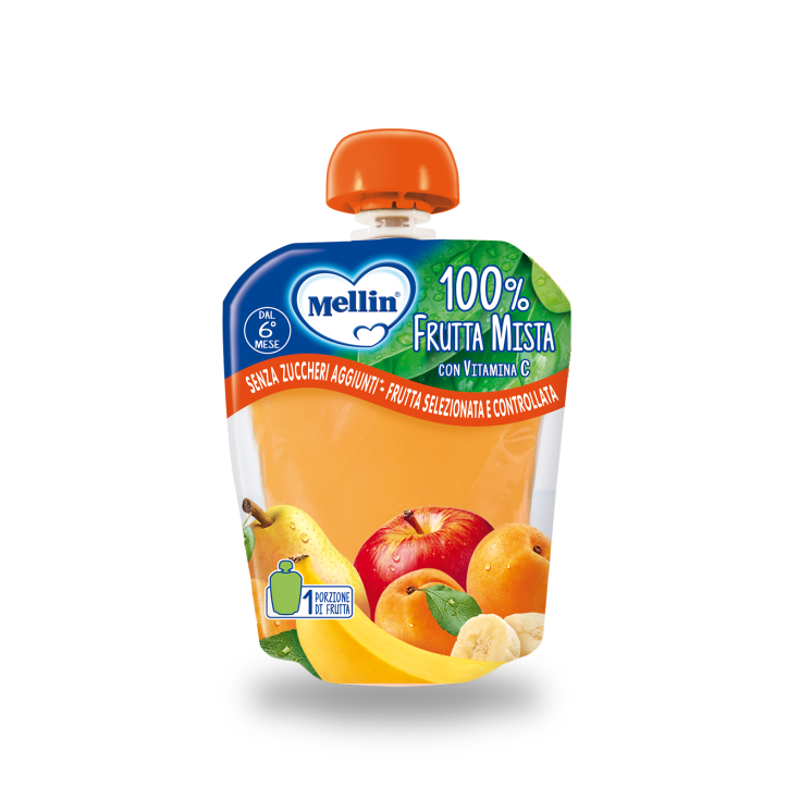 Merienda Mellin 100% Fruta Mixta 90g