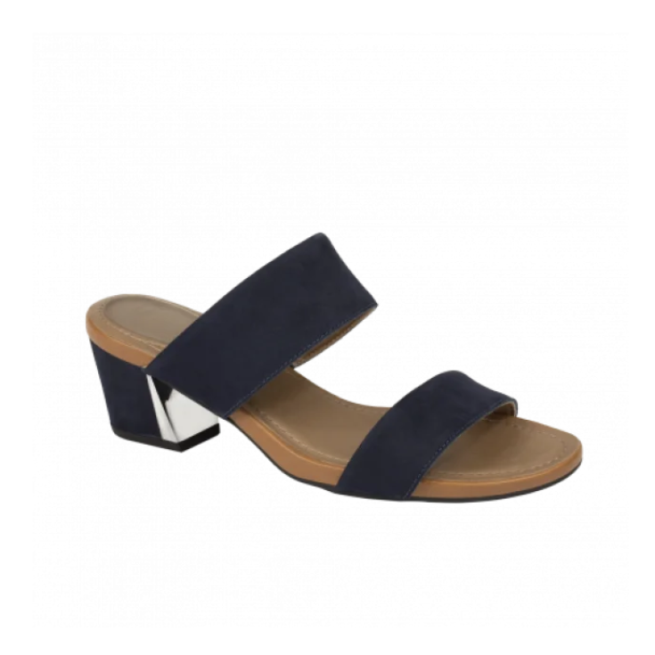 Dr. Scholl's Diana Nubuck Tela Azul Marino 38
