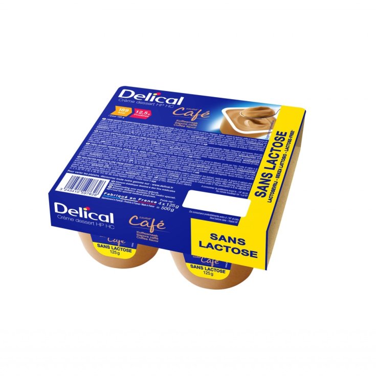 Tirake Delical Creme Café Complemento Alimenticio 125g 4 Piezas