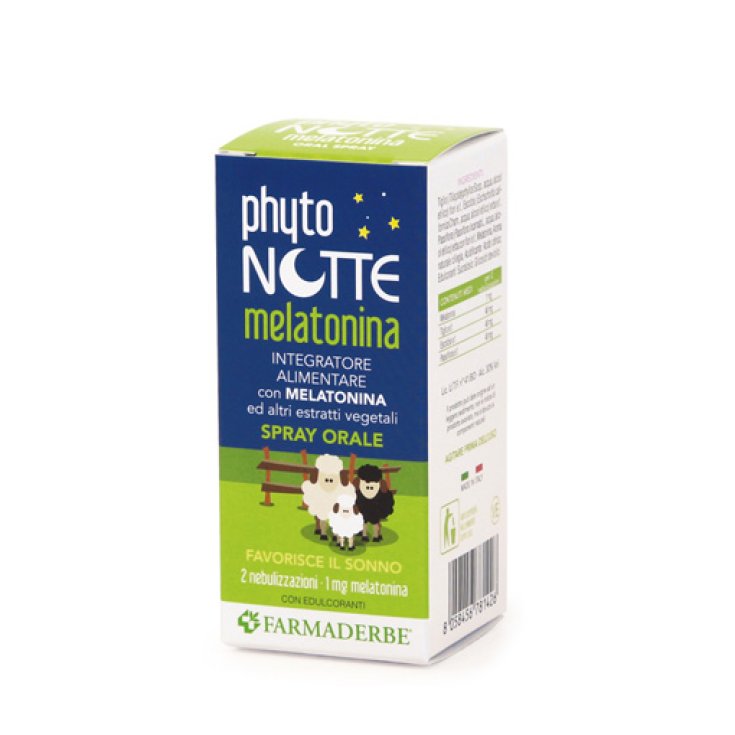 Farmaderbe Phytonotte Melatonina Sos Complemento Alimenticio Spray 30ml