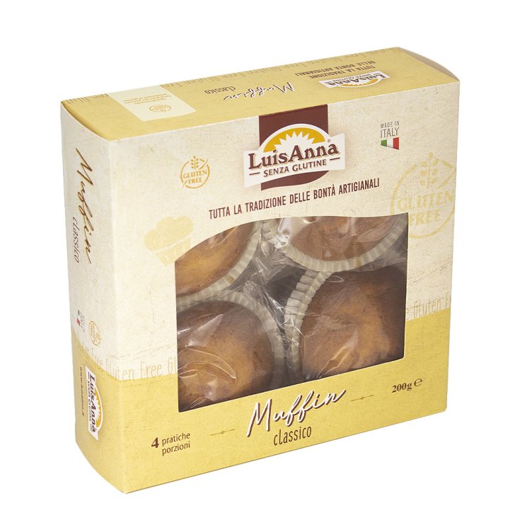 Luisanna Muffin Sencillo Ecológico 4x200g