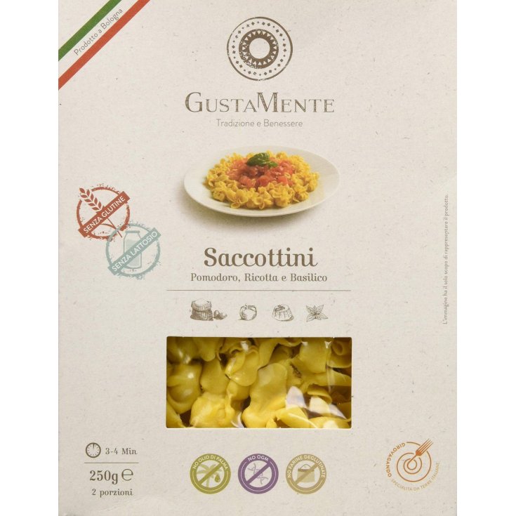 Gustamente Saccottini Tomate Ricotta Y Albahaca Sin Gluten 125g