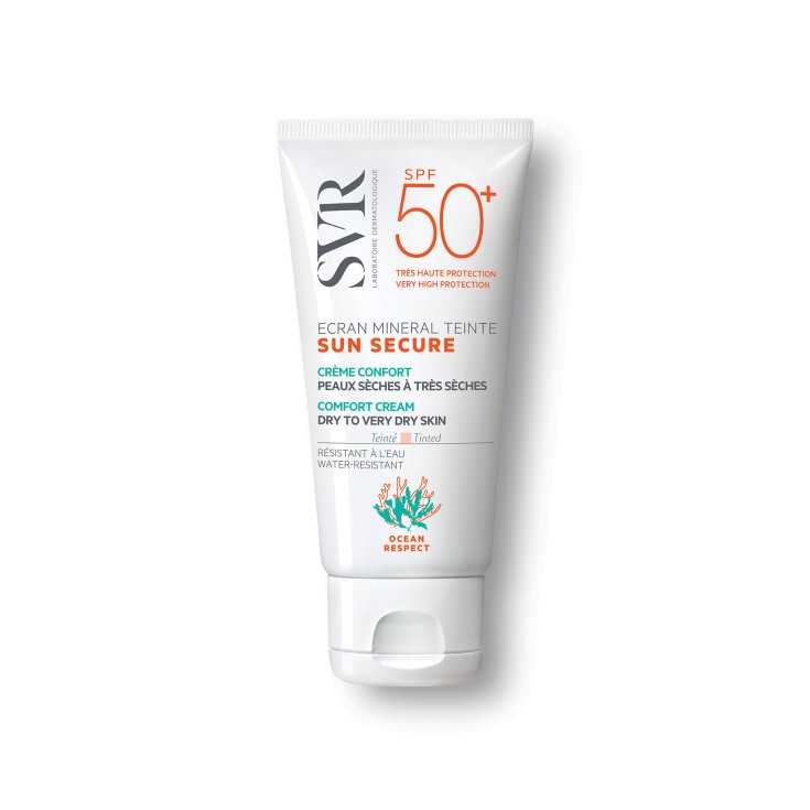 SUN SECURE Ecran Mineral Teinté Piel Seca SPF50 + SVR 50ml