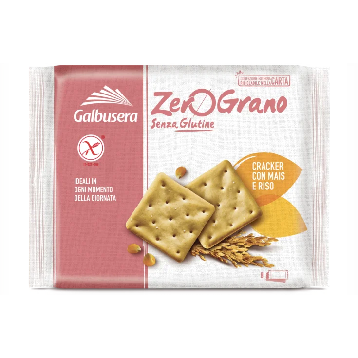 Galletas Saladas Con Arroz Y Maíz Zerograno Sin Gluten 320g