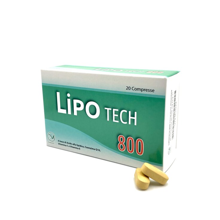 Piemme Lipotech 800 Complemento Alimenticio 20 Comprimidos