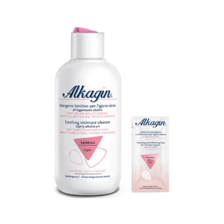 Alkagin® Limpiador Calmante Ph 7 250ml + 5 Toallitas