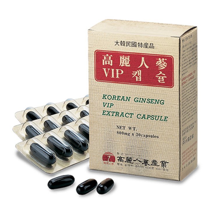 ABC Trading Ginseng Coreano Vip Suplemento Alimenticio 30 Tabletas
