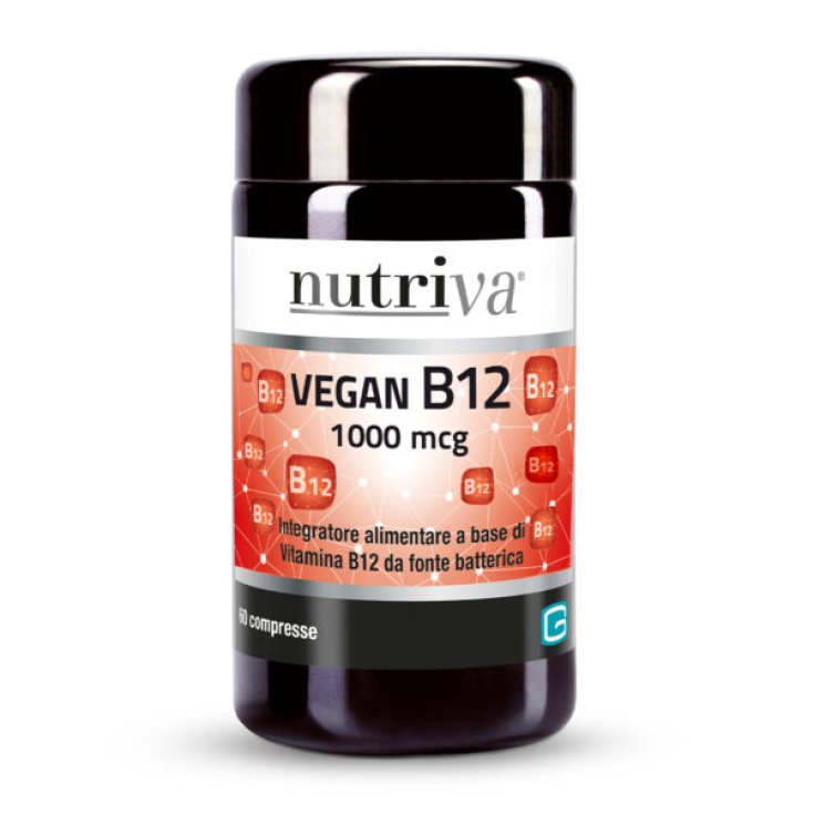 Cabassi & Giuriati Nutriva Vegan B12 60 Comprimidos 1000Mcg