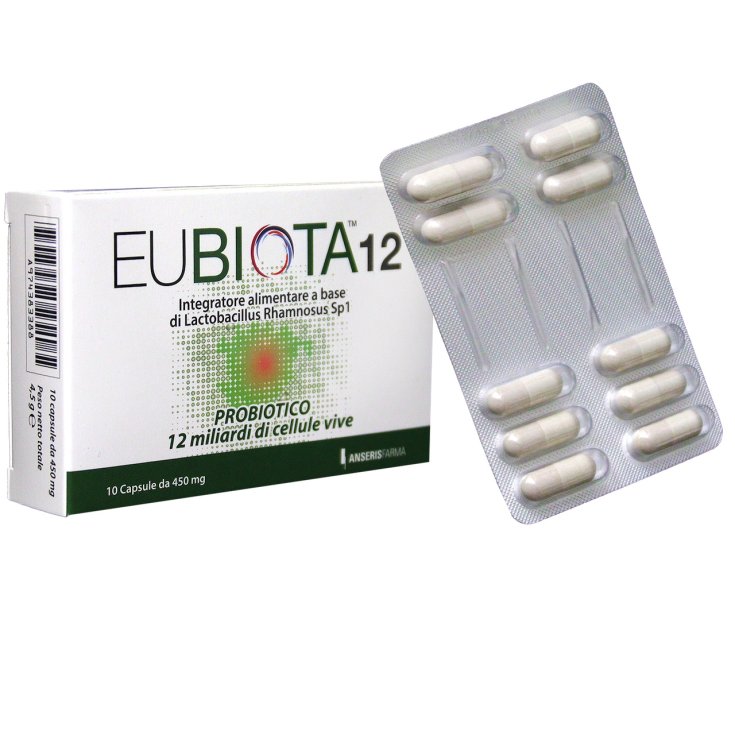 Anseris Farma Eubiota 12 Complemento Alimenticio 10 Cápsulas