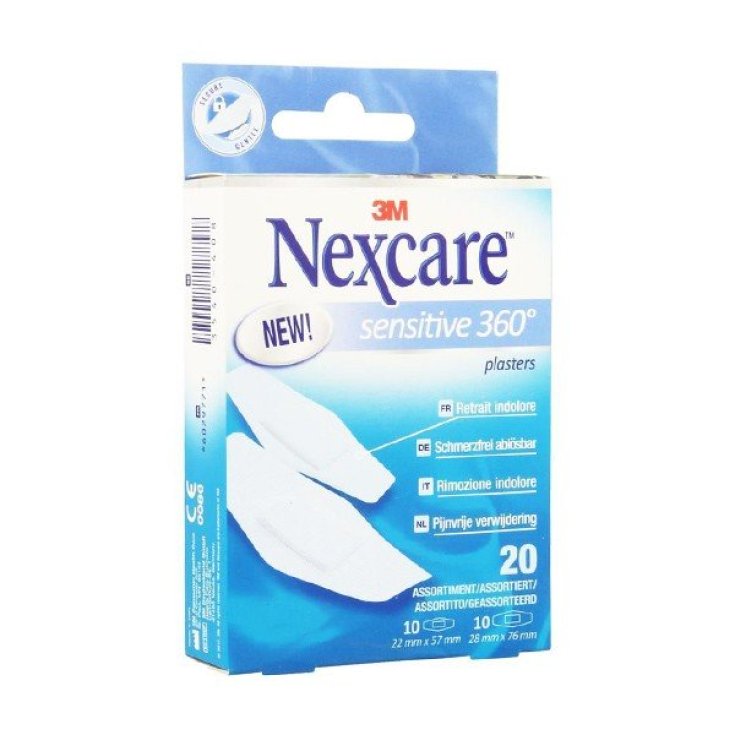 Nexcare Sensitive 360 20 y Surtido