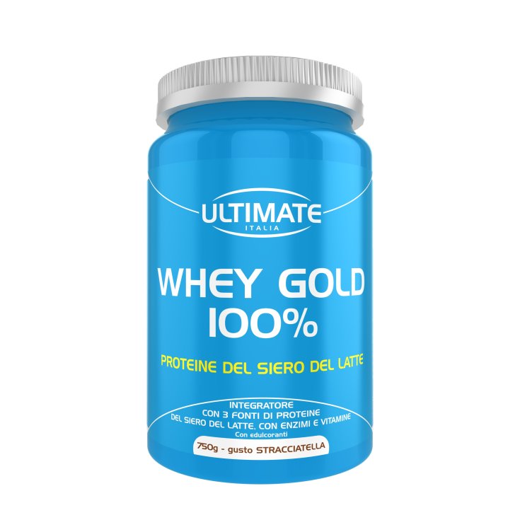 Ultimate Whey Gold 100% Complemento Alimenticio Sabor Stracciatella 750g