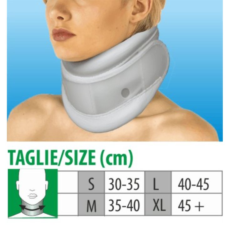 Collarín Cervical Rígido Budetta Farma Cliaortho Tipo Shanz Talla XL