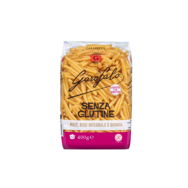 Casarecce Pasta Sin Gluten Garofalo 400g