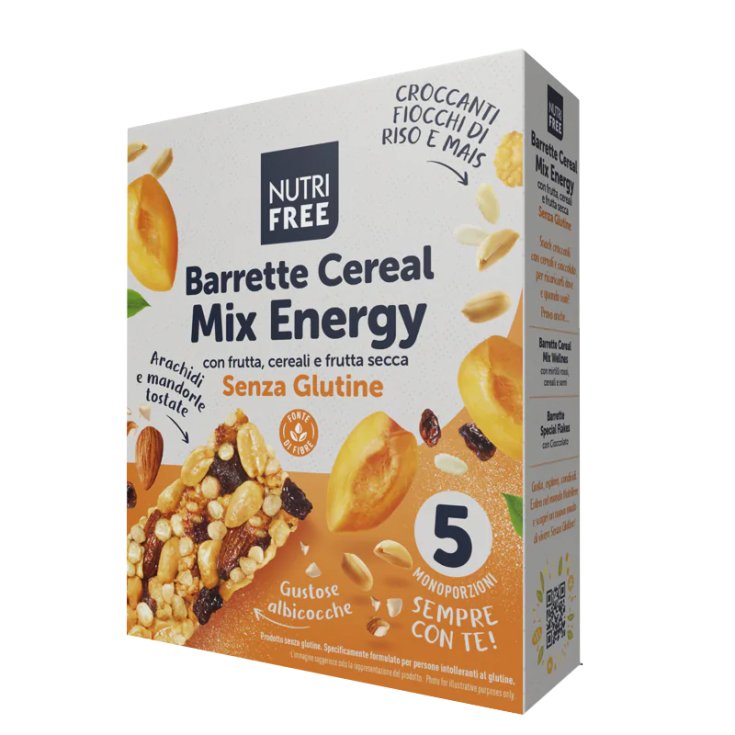 Nutrifree Cereal Mix Barritas Energéticas Sin Gluten 28gx5