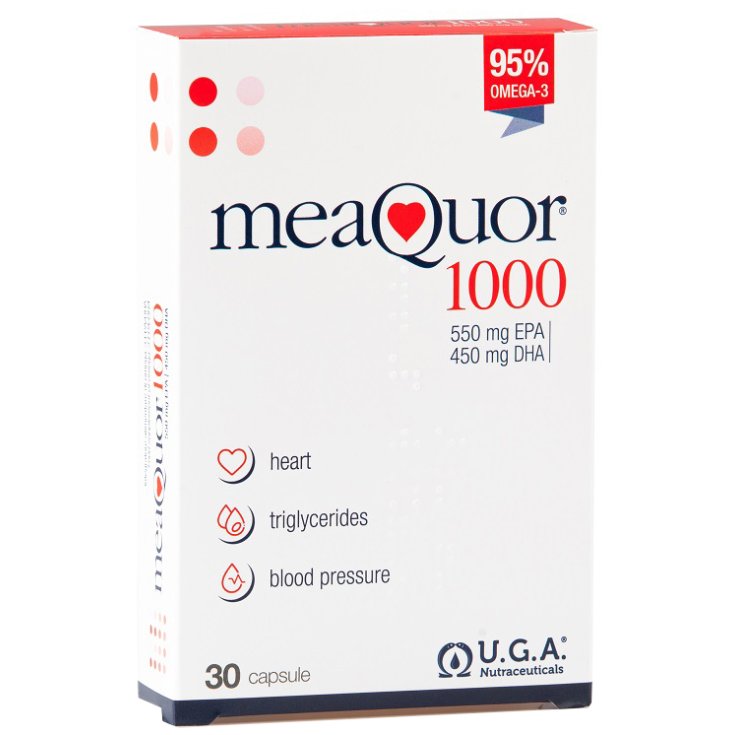 UGA Nutraceuticals Meaquor 1000 Complemento Alimenticio 30cps