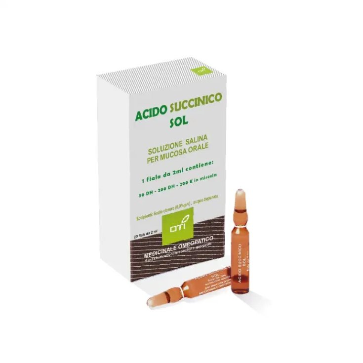 Sol Oti Ácido Succínico 20x2ml Sol Oti Ácido Succínico 20x2ml
