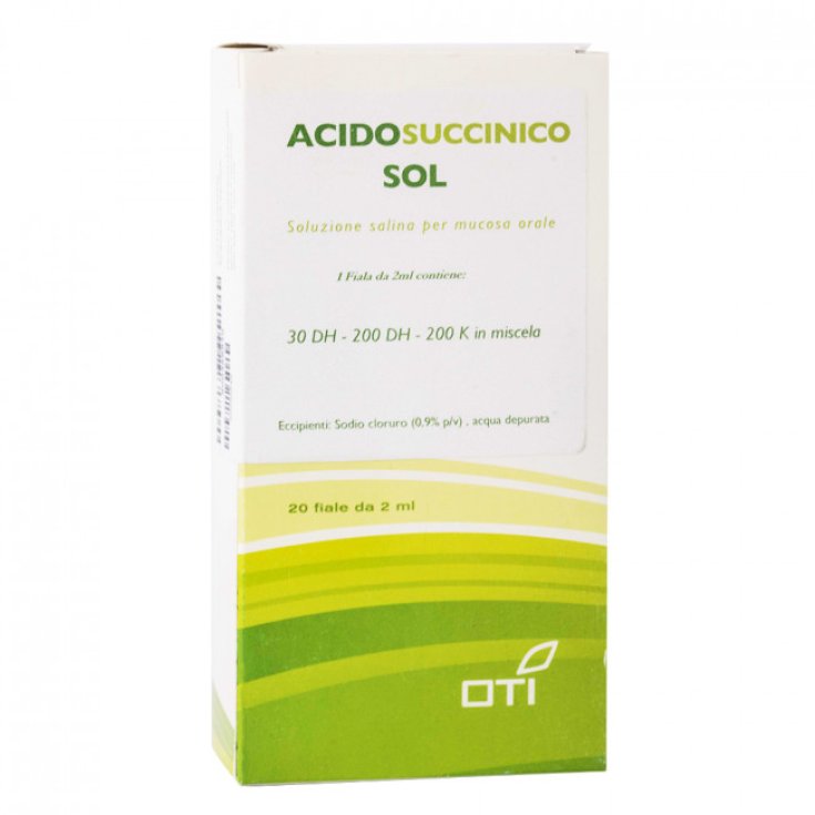 Sol Oti Ácido Succínico 20x2ml