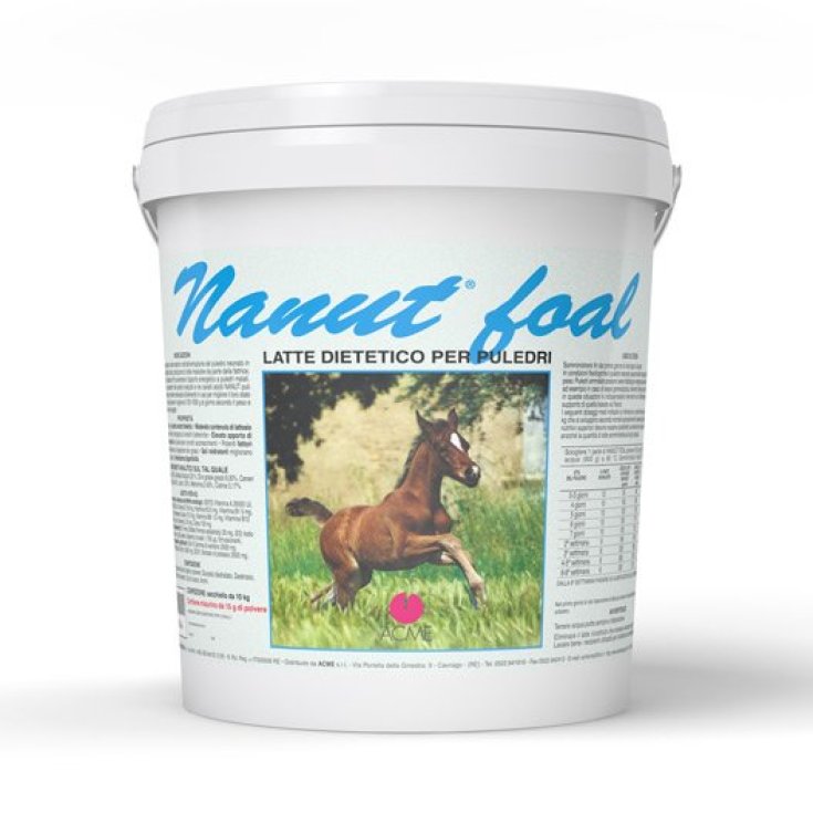 Nanut Foal Leche en Polvo para Potros y Caballos 10kg