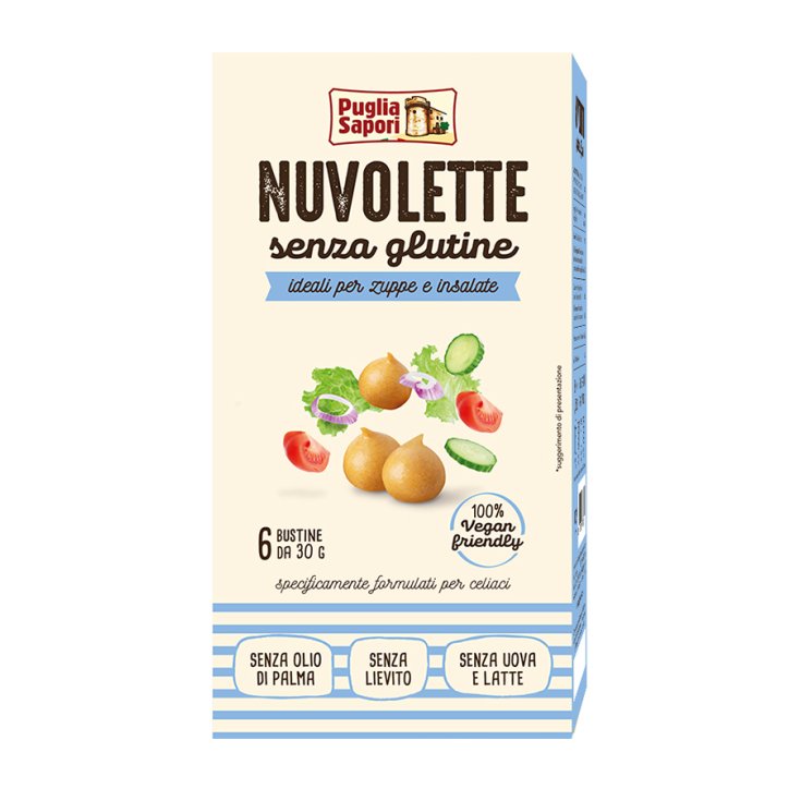 Puglia Sabores Nubes Sin Gluten 6x30g