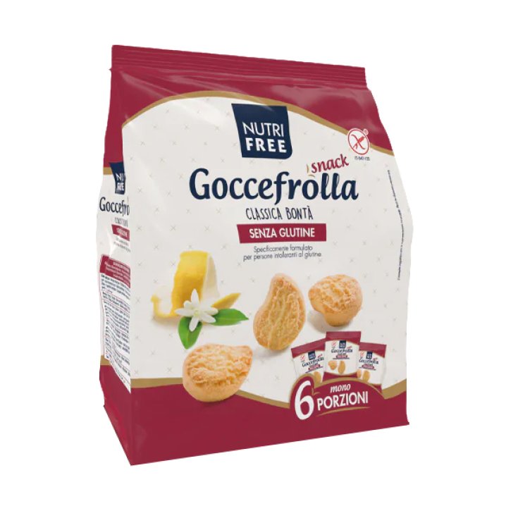 Nutrifree Gocciolotti Snack Sin Gluten 40gx6