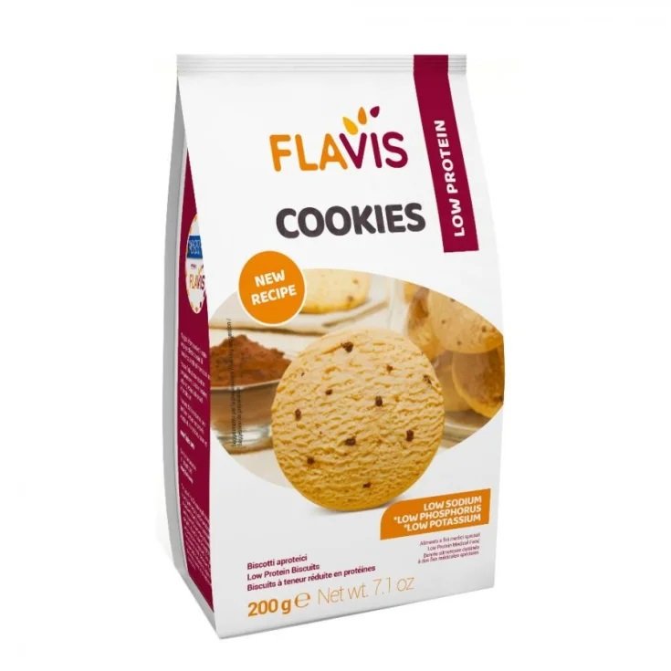 Flavis Cookies Con Gotas De Chocolate Galletas Sin Proteínas 200g