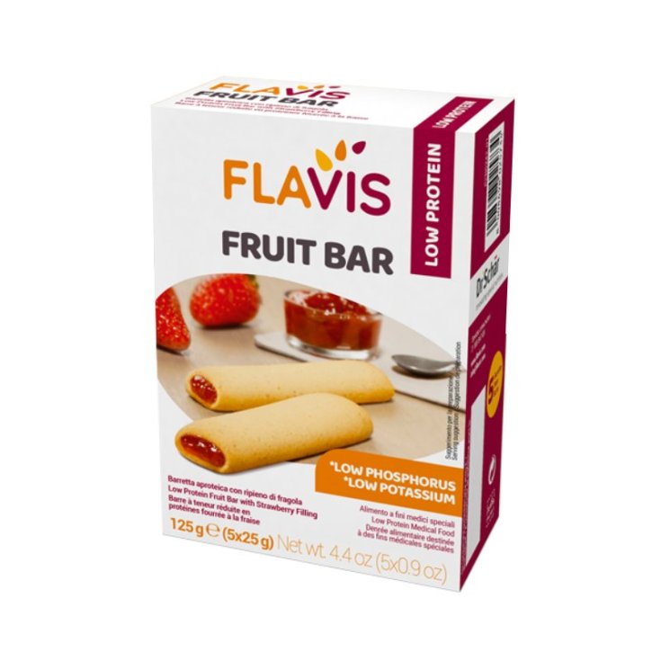 Flavis Barrita de Frutas Aproteicas 125g (5x25g)