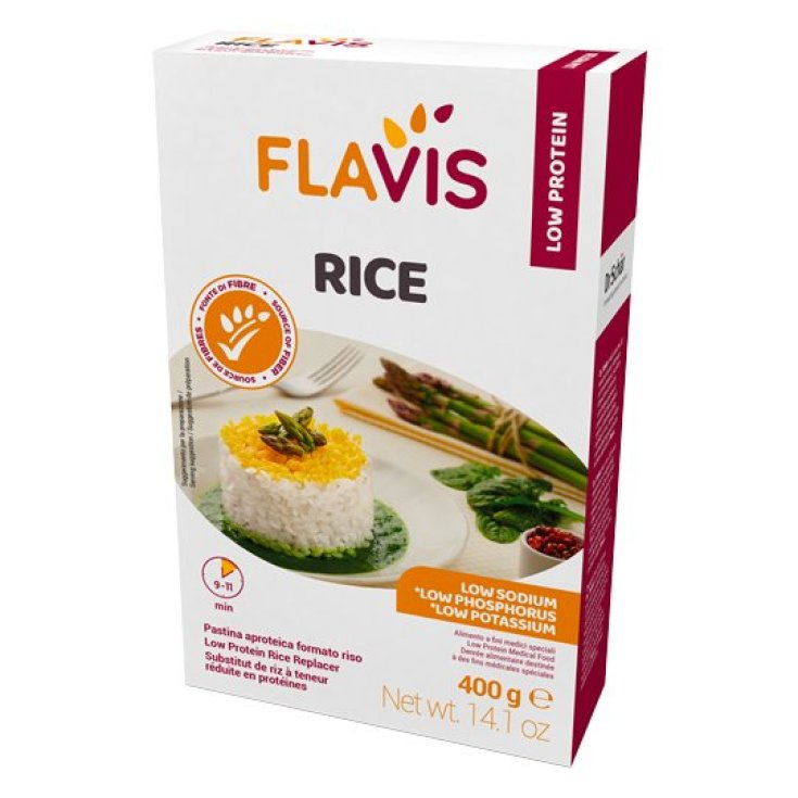 Flavis Arroz Pastina Aproteica Arroz Formato 400g