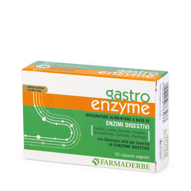 Farmaderbe Gastro Enzima 30 Cápsulas