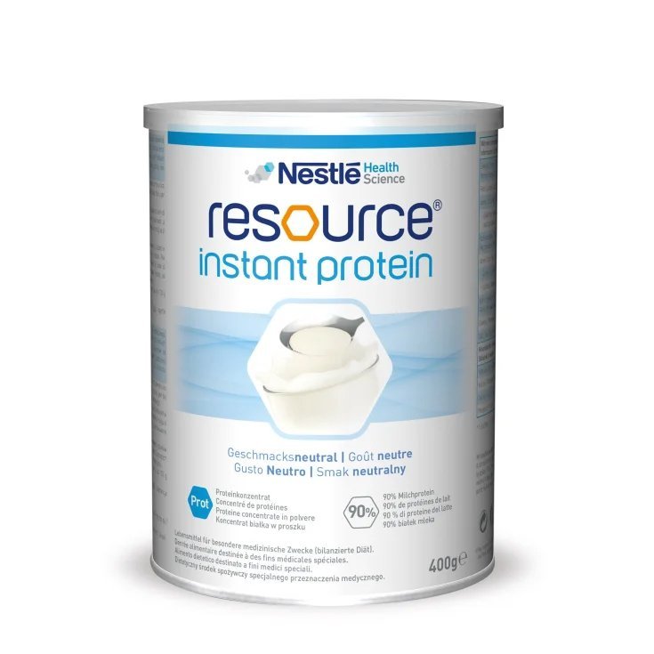 Nestlé Health Science Resource Instant Protein Powder Suplemento con proteína de leche 400g