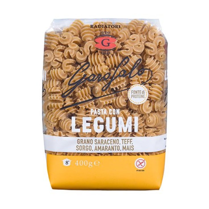 Garofalo Radiatori Legumbres y Cereales Pasta Sin Gluten 400g