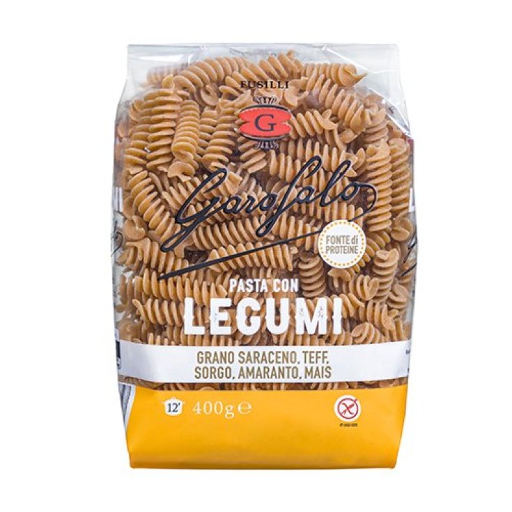 Garofalo Fusilli Legumbres Y Cereales Pasta Sin Gluten 400g