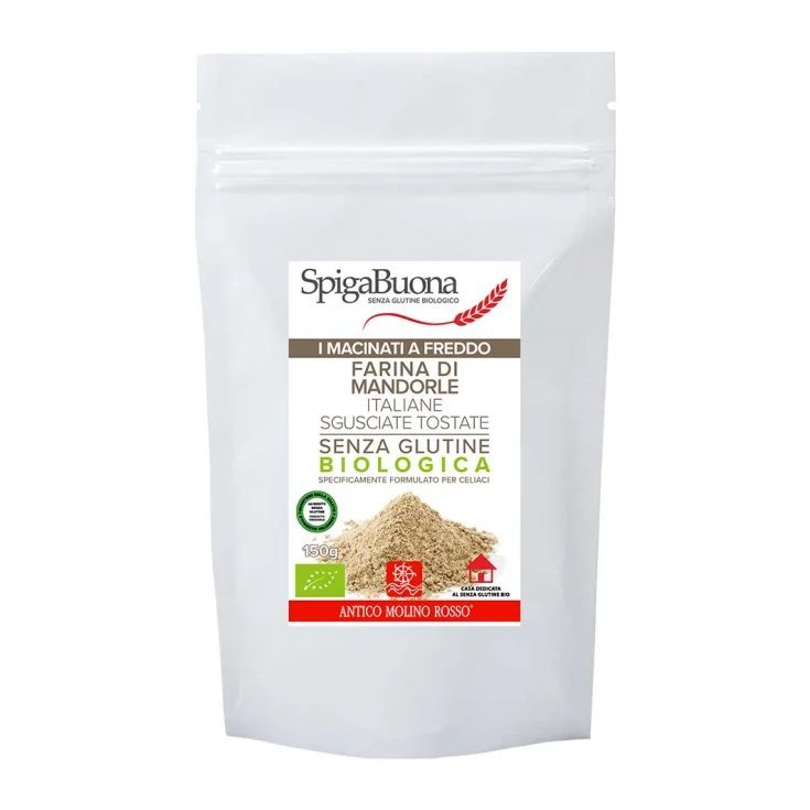 SpigaBuona Harina de Almendras Italianas Tostadas Integral Ecológica Sin Gluten 150g