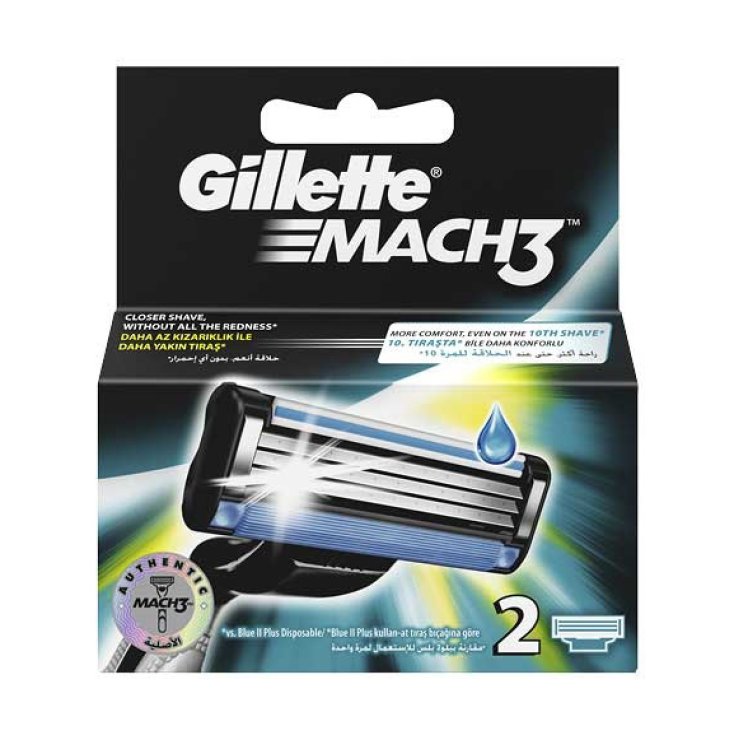 Hojas de repuesto Gillette® Mach3 Standard 2