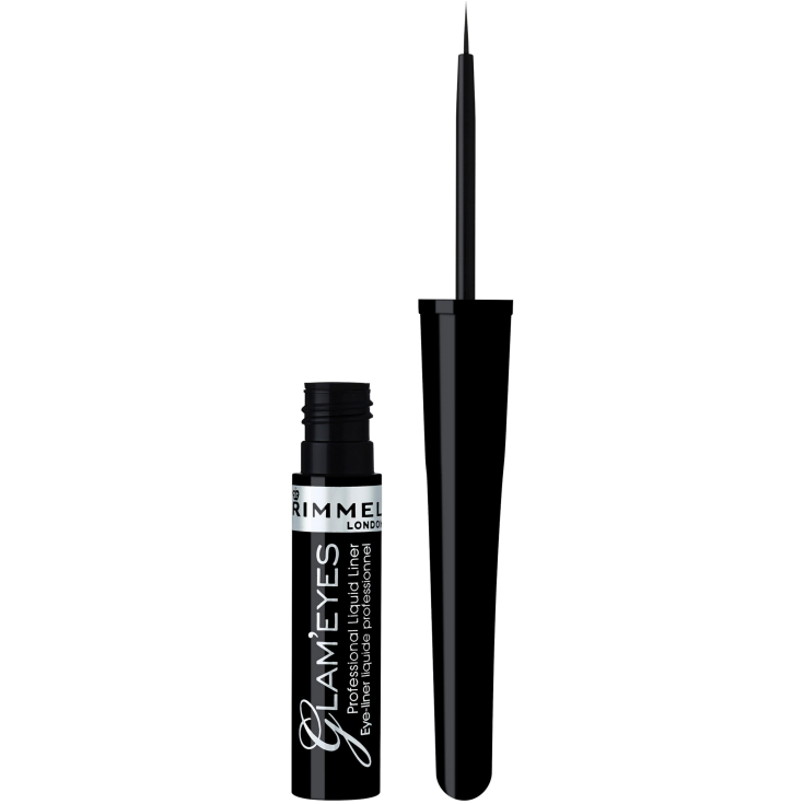 DELINEADOR DE OJOS RIMMEL LIQ 001 NEGRO