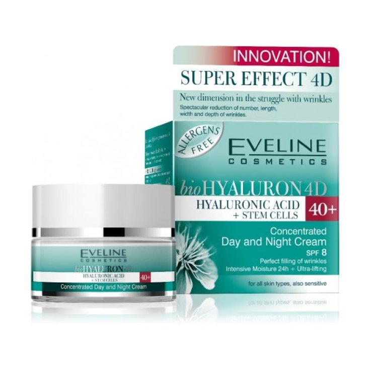 Eveline Biohyaluronic 4D Crema Concentrada Día y Noche 40+ 50ml